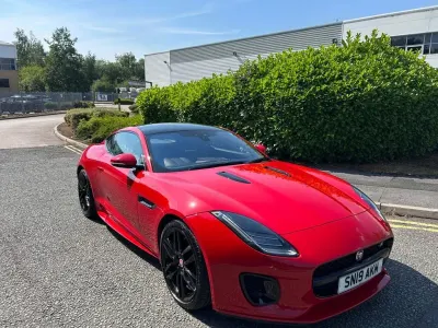 Used Jaguar F-Type Chequered Flag 340 HP (250 kW) 2019 Red Coupe