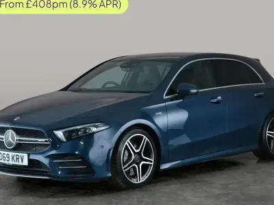 Begagnad Mercedes A35 AMG Premium Plus 306 HK (225 kW) 2022 Halvkombi