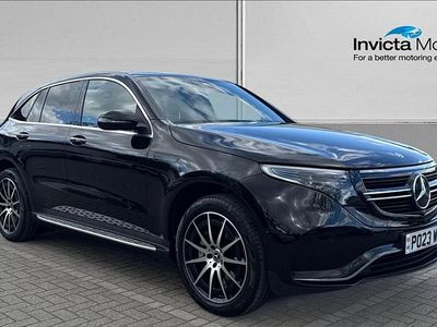 Used Mercedes EQC400 AMG line 300 kW (408 HP) 2023 Black SUV