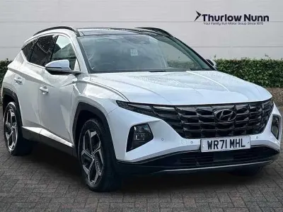 Gebraucht Hyundai Tucson Ultimate 230 PS (169 kW) 2021 Weiß SUV
