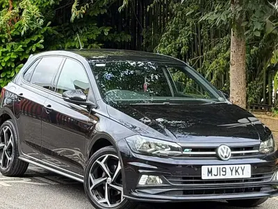 Used VW Polo R-line 115 HP (84 kW) 2019 Black Hatchback