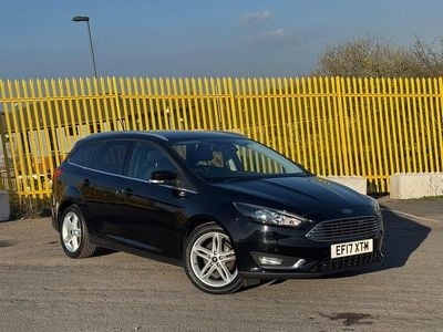 Used Ford Focus Titanium 2017 Black Estate