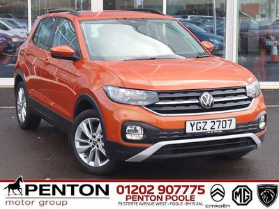 Orange Used 2022 VW T-Cross SE SUV | £14,990 (Fair price)