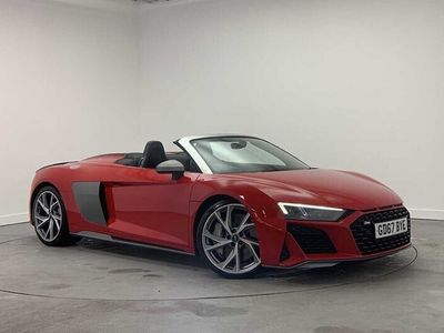 used Audi R8 Spyder (2020/70)V10 Performance 620PS Quattro S Tronic auto 2d