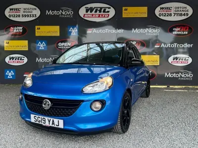Used Vauxhall Adam 70 HP (51 kW) 2019 Blue Hatchback