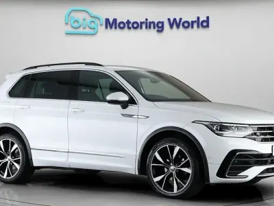 Used VW Tiguan R-line 150 HP (110 kW) 2021 White SUV