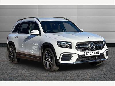 White Used 2024 Mercedes GLB200 AMG Line Premium SUV | £30,990 (Good price)