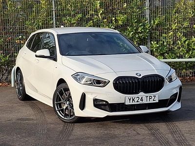 Used BMW 118 M Sport 136 HP (100 kW) 2024 White Hatchback