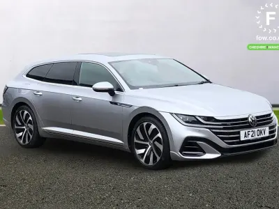 Begagnad VW Arteon R-line 2021 Silver Kombi