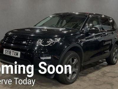 Used Land Rover Discovery Sport SE 150 HP (110 kW) 2018 Black SUV
