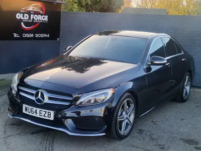 Używany Mercedes C220 AMG Line Premium 170 KM (125 kW) 2014 Czarny Sedan/Limuzyna