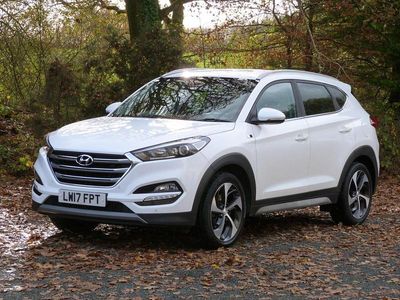 White Used 2017 Hyundai Tucson Edition SUV | £8,995 (Fair price)