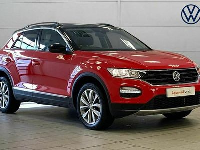 Red Used 2019 VW T-Roc Design SUV | £13,283 (Fair price)