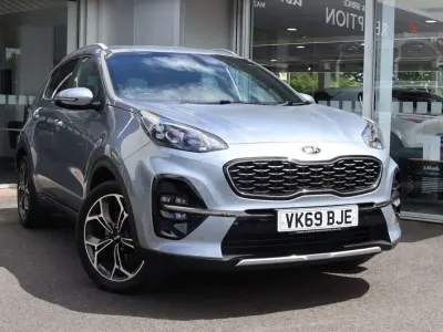 Used Kia Sportage GT-Line 134 HP (98 kW) 2019 Silver SUV
