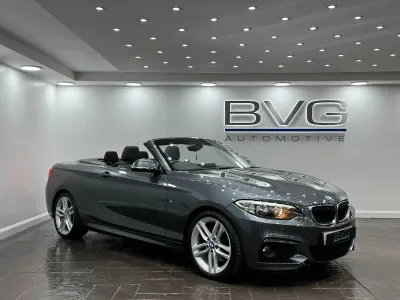 Used BMW 220 M Sport 190 HP (139 kW) 2015 Grey Cabriolet