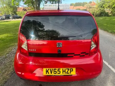 Used Seat Mii I-Tech 60 HP (44 kW) 2015 Red Hatchback