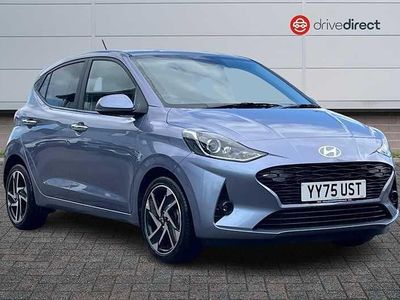 Used Hyundai i10 Premium 2025 Blue Hatchback