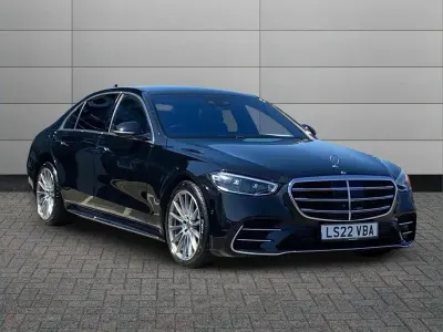 Usado Mercedes S500L AMG Line Premium 429 HP (315 kW) 2022 Preto Sedan