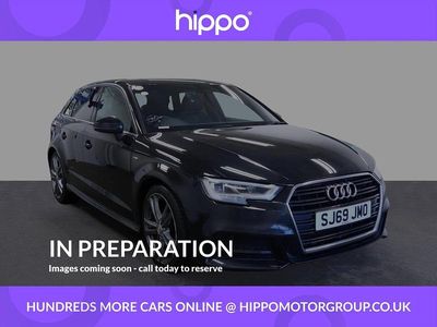 Used Audi A3 S-Line 150 HP (110 kW) 2019 Black Sedan