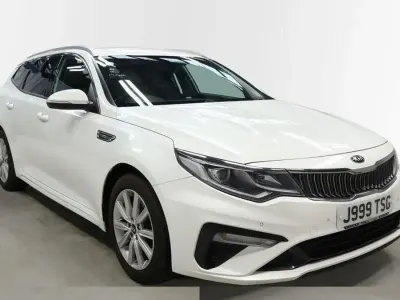 Used Kia Optima 136 HP (100 kW) 2019 White Estate