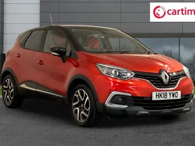 Usado Renault Captur Iconic 90 HP (66 kW) 2018 Vermelho SUV
