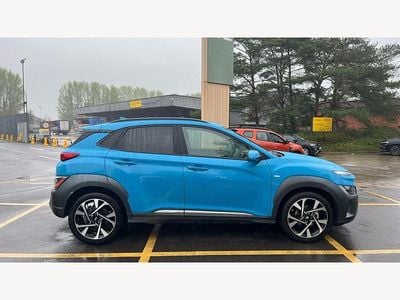 Used Hyundai Kona Premium 2022 Blue SUV