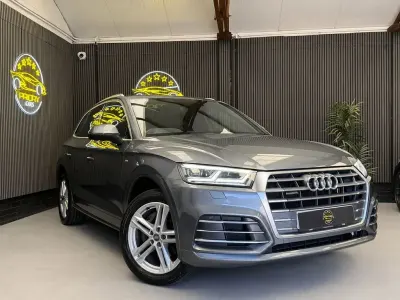 Used Audi Q5 S-Line 190 HP (139 kW) 2018 Grey SUV
