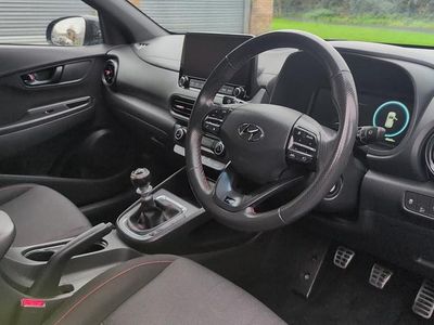 Used Hyundai Kona N Line 120 HP (88 kW) 2022 Blue SUV