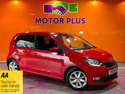 Used Skoda Citigo SE L 60 HP (44 kW) 2018 Red Hatchback