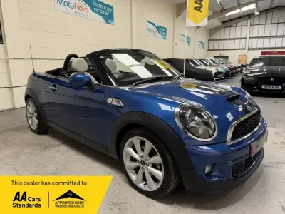 Begagnad Mini Cooper S Cabriolet 2013 Blå Cab