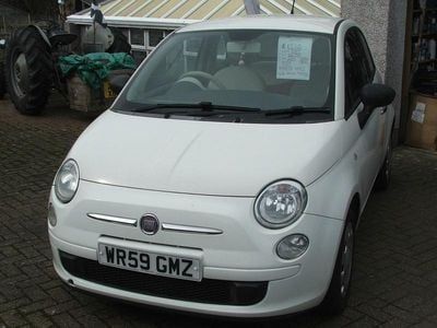 Used Fiat 500 Pop 69 HP (50 kW) 2009 White Cabriolet