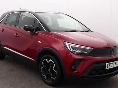 Used Vauxhall Crossland Ultimate 115 HP (84 kW) 2022 Red SUV