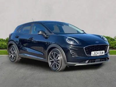 Second-hand Ford Puma Titanium 125 CP (91 kW) 2024 Negru SUV