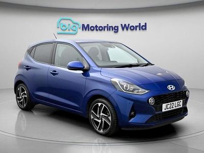Used Hyundai i10 Premium 84 HP (61 kW) 2022 Blue Hatchback