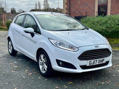 White Used 2017 Ford Fiesta Zetec Hatchback | £7,795 (Good price)
