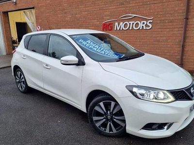 White Used 2016 Nissan Pulsar N-TEC Hatchback | £4,495 (Fair price)