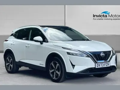 Used Nissan Qashqai N-Connecta 190 HP (139 kW) 2023 White SUV