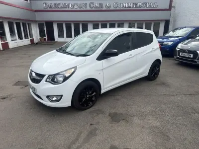 Used Vauxhall Viva 75 HP (55 kW) 2015 White Hatchback
