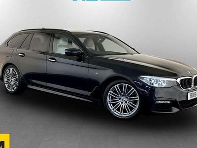 Black Used 2018 BMW 520 M Sport Estate | £18,995 (Fair price)