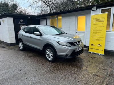 Silver Used 2014 Nissan Qashqai Acenta SUV | £3,689 (A bit pricey)