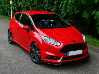 Used Ford Fiesta ST 250 HP (183 kW) 2016 Orange Hatchback