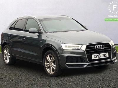 Used Audi Q3 S-Line 150 HP (110 kW) 2018 Grey SUV