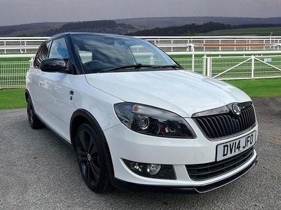 Used Skoda Fabia Monte Carlo 105 HP (77 kW) 2014 White Hatchback