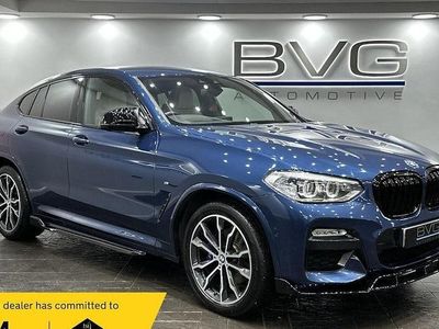 Blue Used 2019 BMW X4 M Sport SUV | £21,994 (Fair price)