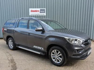 Used SsangYong Musso 181 HP (133 kW) 2019 Grey Pickup