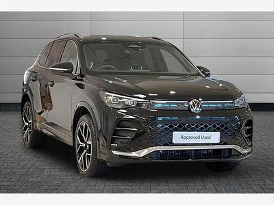 Black Used 2025 VW Tiguan R-line SUV | £37,990