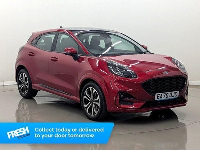 Red Used 2020 Ford Puma ST-Line Hatchback | £11,990 (Fair price)
