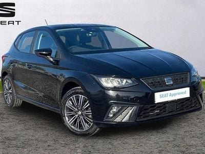 Używany Seat Ibiza SE Technology 94 KM (69 kW) 2022 Czarny Hatchback