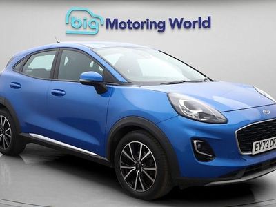 Used Ford Puma Titanium 125 HP (91 kW) 2023 Blue SUV