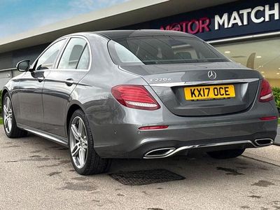 Used Mercedes E220 AMG line 194 HP (142 kW) 2017 Grey Sedan